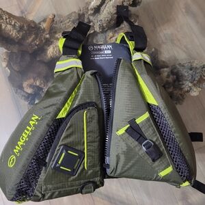 Magellan Outdoor Green Life Jacket